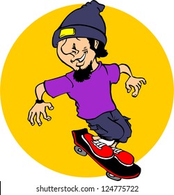 skateboard boy