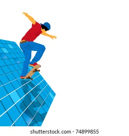 Skateboard boy
