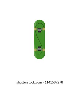 skateboard colored icon. Element of summer pleasure icon for mobile concept and web apps. Cartoon style skateboard colored icon can be used for web and mobile