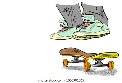 skateboard every day