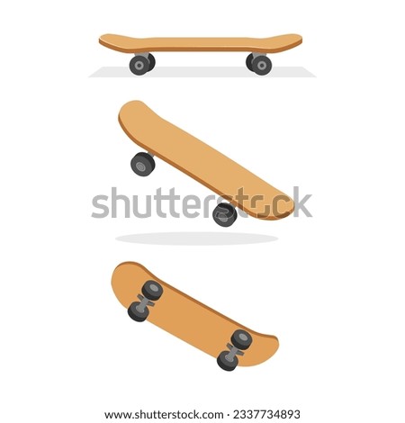 skateboard with good quality and good design