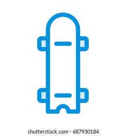 Skateboard icon