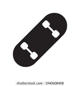 Skateboard Icon Design Vector Template Illustration In Trendy Flat Style