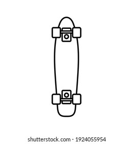 skateboard icon. Extreme Sport sign. vector illustration
