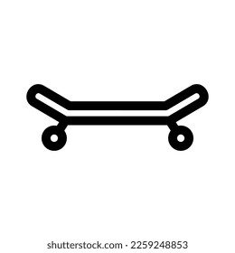 skateboard icon or logo isolated sign symbol vector illustration - high quality black style vector icons