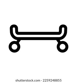 skateboard icon or logo isolated sign symbol vector illustration - high quality black style vector icons