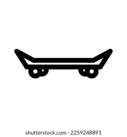 skateboard icon or logo isolated sign symbol vector illustration - high quality black style vector icons