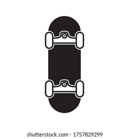 skateboard icon, sports icon vector