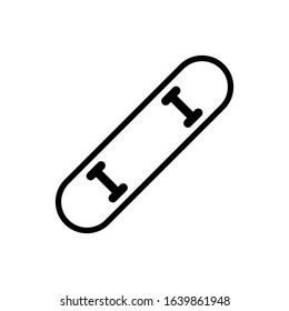 Skateboard icon vector design illustration.