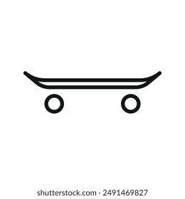 Icono de patineta diseño de Vector Plantillas concepto simple y moderno