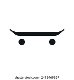 Icono de patineta diseño de Vector Plantillas concepto simple y moderno