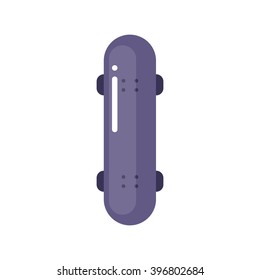 skateboard icon. vector illustration