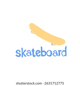 skateboard icon with skateboard written on it