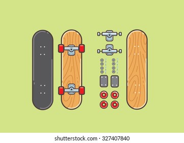 Skateboard kit