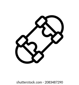 ilustración de icono de skateboard vector gráfico