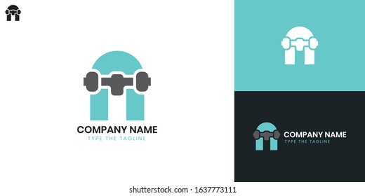 Skateboard Logo - All elements on this template are editable with vector software