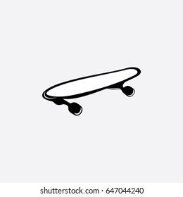 skateboard logo, icon sport