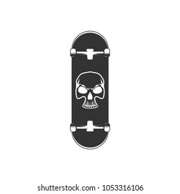 Skateboard Logo Template Vector