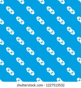 Skateboard pattern vector seamless blue repeat for any use