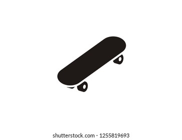 skateboard simple icon