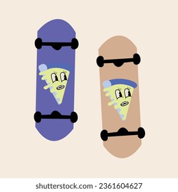 skateboard, skate or die, skateboarding, goofy character