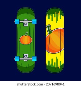 Skateboard-Stil Vektorlinie neon Art potrait Logo bunt Design mit dunklem Hintergrund. Abstrakte grafische Illustration. Einziger schwarzer Hintergrund für T-Shirt, Poster, Kleidung, Merch