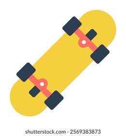 Skateboard Urban Lifestyale icon illustration