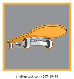 skateboard vector 02