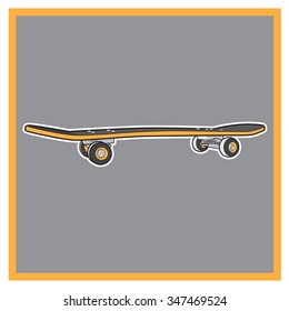 skateboard vector 10