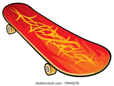 Skateboard Vector