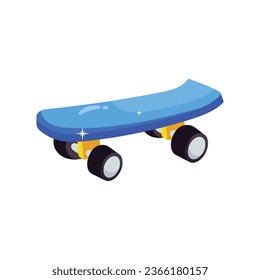 Skateboard vector colorful Stickers icons Design illustration. EPS 10 File