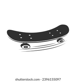 Skateboard Vector Design, Vintage Skateboard Illustration Set, Trendy Skateboard Graphics Collection, Abstract Skateboard Elements Pack