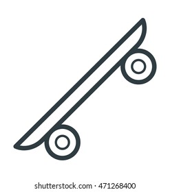 Skateboard Vector Icon