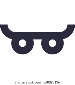 Skateboard Vector Icon