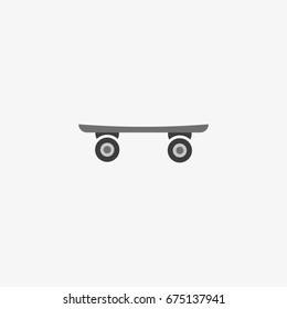 skateboard vector icon