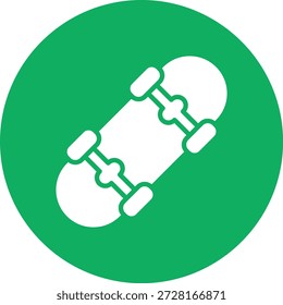 Ilustração de design de ícone de vetor de skate