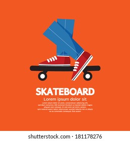 Skateboard Vector Illustration