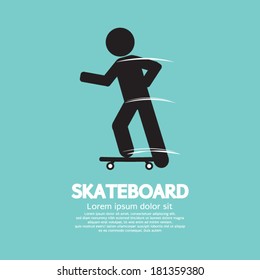 Skateboard Vector Illustration
