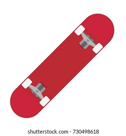 skateboard vector illustration