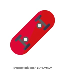 Skateboard. Vector illustration. Sport. EPS 10. White background.