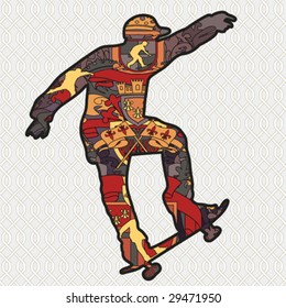 Skateboarder