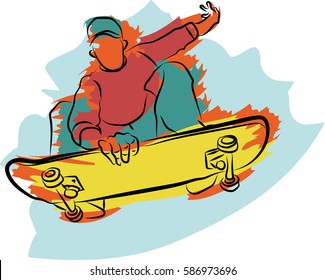 skateboarder