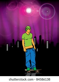 Skateboarder