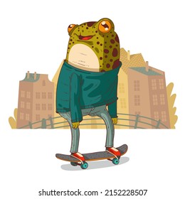 A Skateboarder  vector
