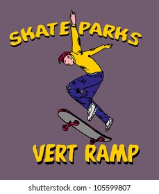 skateboarding