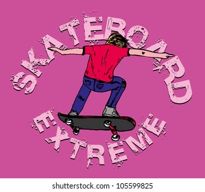 skateboarding