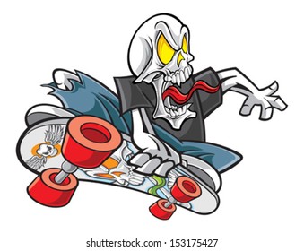Skateboarding