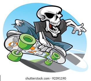 Skateboarding