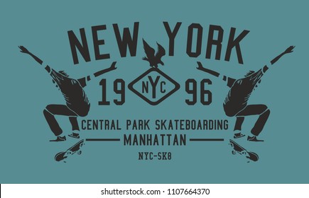 skateboarding graphic design vector art