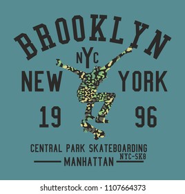 skateboarding graphic design vector art
